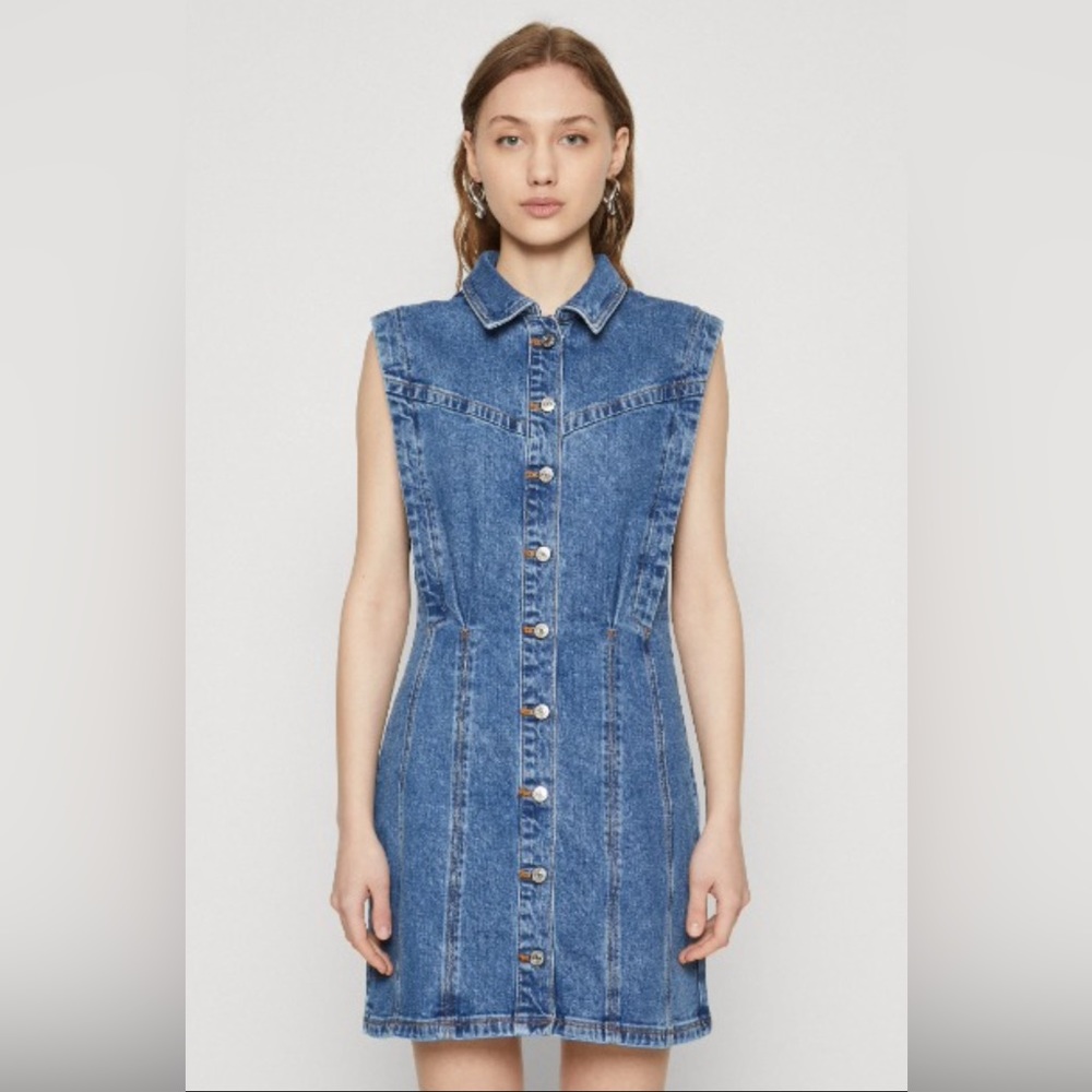 Denim dress